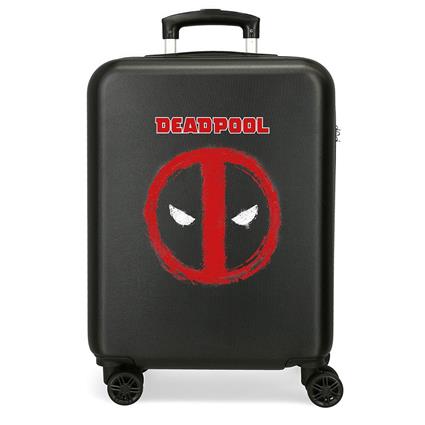 Marvel Carrinho Deadpool Negro Trolley Abs 55 Cm 34l