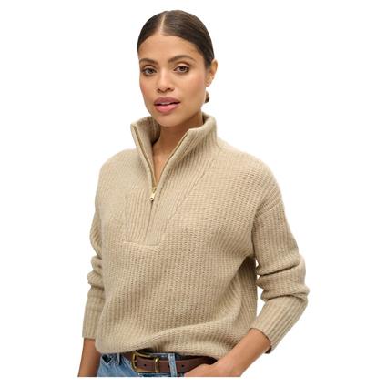 Superdry Suéter Com Meia-zíper Essential