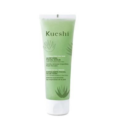Kueshi - Esfoliante facial de Aloe Vera - Pele mista a oleosa