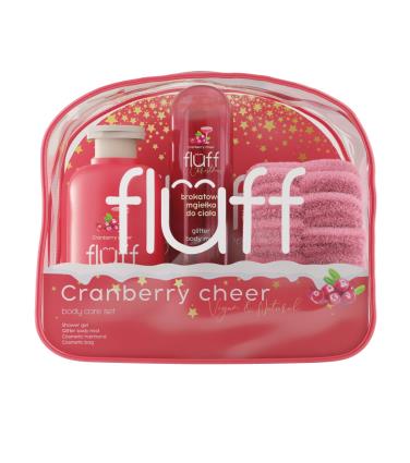 Fluff - Conjunto de cuidados corporais Cranberry Cheer