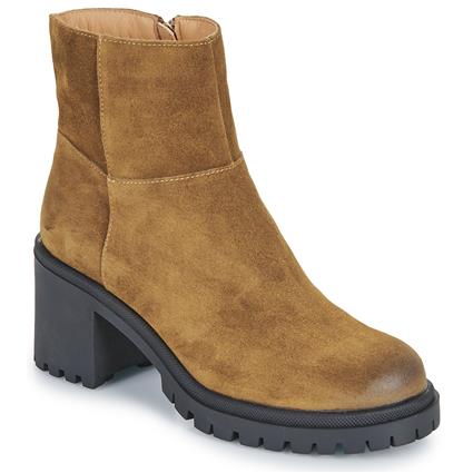 Karston  Botins ALANA  Castanho Disponível em tamanho para senhora. 38,39,40.Mulher > Sapatos > Botins