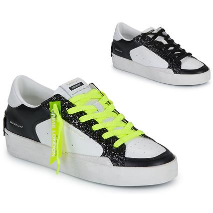 Crime London  Sapatilhas SK8 DELUXE  Branco Disponível em tamanho para senhora. 37,38,39,40,41.Mulher > Sapatos > Tenis