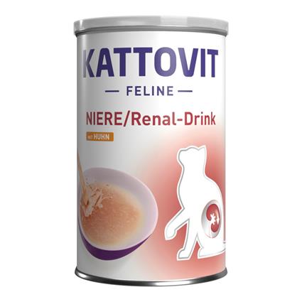 Kattovit Drink Renal bebida para gatos - 12 x 135 ml Pato