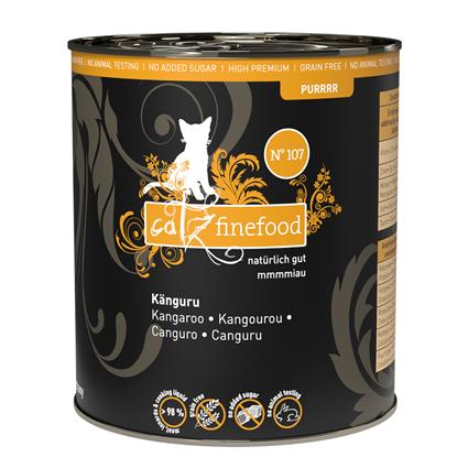 catz finefood Purrrr 6 x 800g/750g - N.º 107 Canguru (6 x 800 g)