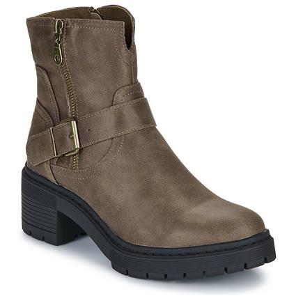 Chattawak  Botins KLINA  Castanho Disponível em tamanho para senhora. 36,37,38,39,40,41.Mulher > Sapatos > Botins