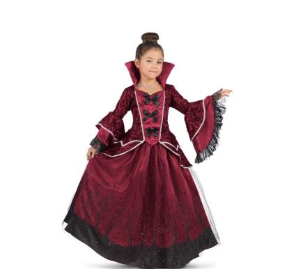 Mom Fantasia De Rainha Vampira Menina