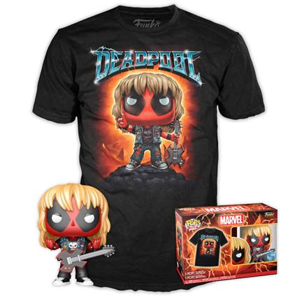 Funko Pop & Tee Deadpool Deadpool- Heavy Metal