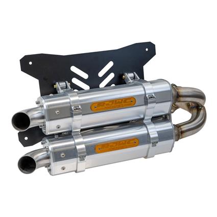 Rjwc Powersports Silenciador Slip On Homologado Apx Dual Polaris Rzr Pro Xp