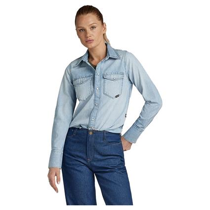 G-star Camisa De Manga Comprida Western Slim Fit