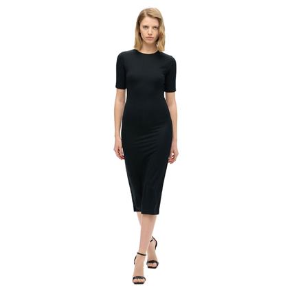Superdry Vestido Midi De Manga Curta W8011766a