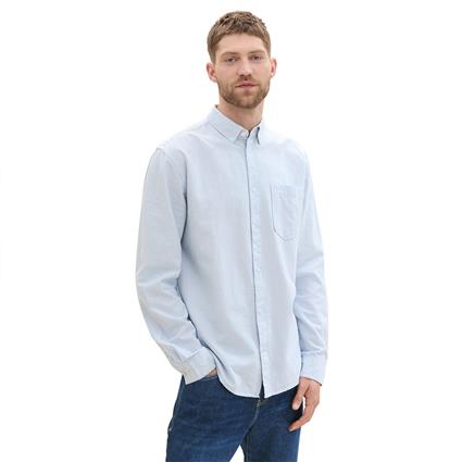 Tom Tailor Camisa De Manga Comprida Oxford