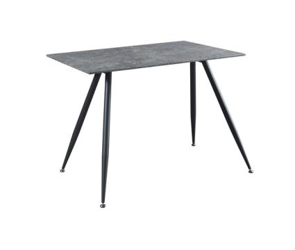 Mesa de jantar fitjar pessoas aço mdf 120x70