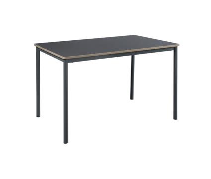 Mesa de jantar lindesberg pessoas aço mdf 120x70