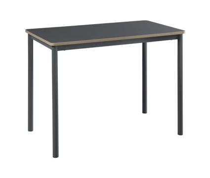 Mesa de jantar lindesberg pessoas aço mdf 100x60