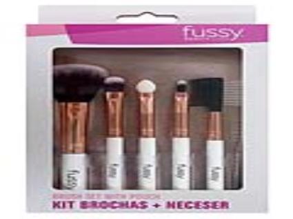 Kit Maquilhagem Fussy Pincéis