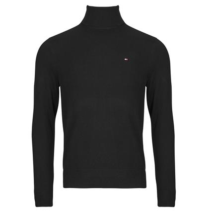 Tommy Hilfiger  camisolas PIMA ORG CTN CASHMERE ROLL NECK  Preto Disponível em tamanho para homem. EU XXL,EU S,EU M,EU L,EU XL.Homem > Roupas > Bluso / blusa