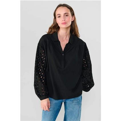 Camisa com mangas tufadas, Le Temps Des Cerises