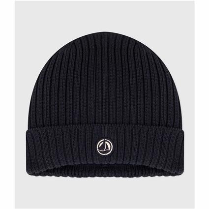 Gorro em tricot, forro em polar, Petit Bateau