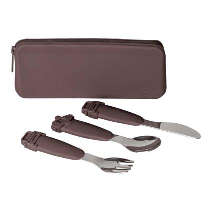Citron Conjunto De Talheres De Aço Com Capa Para Veículo