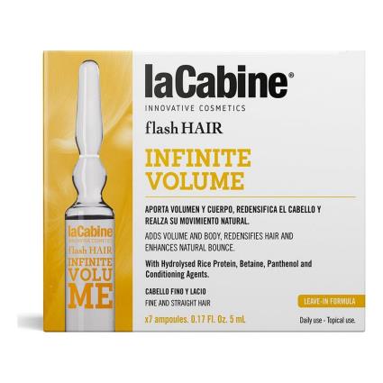 Ampolas  Flash Hair Fornece volume (7 pcs)