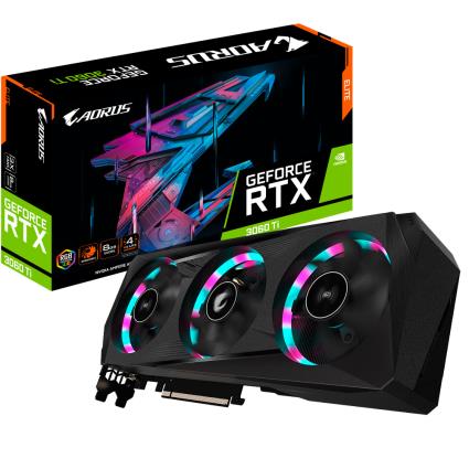 Placa Gráfica AORUS GeForce RTX 3060 Ti ELITE 8G NVIDIA 8 GB GDDR6