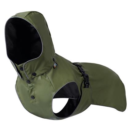 Impermeável Rukka® Streamy Eco, verde oliva - aprox. 40 cm de comprimento dorsal