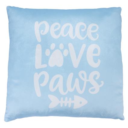 Smartpet Kissen 'Peace Love Paws' almofada - C 40 x L 40 cm