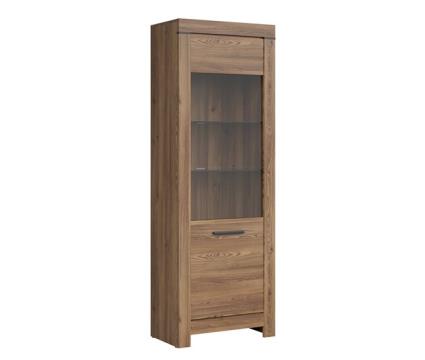 Vitrina de 2 portas em madeira adam