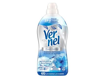 Amaciador Concentrado Vernel Fresh Control Azul 60d