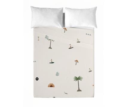 Haciendo el indio - conjunto de lençóis impressos - algodão extra macio - inclui lençol plano + 1 fronha - goodvibes