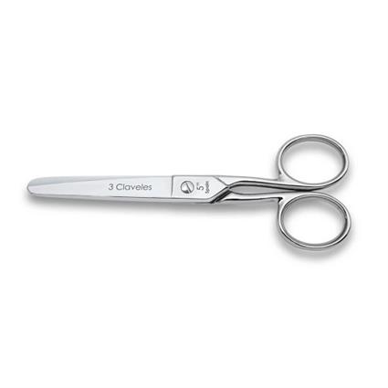 3 Claveles Tijera Puntas Redonda 12,5 Cm