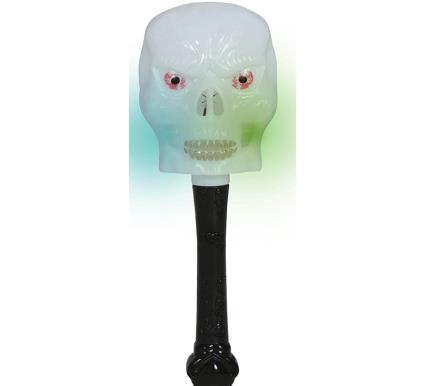 Varinha de caveira LED de 22 cm