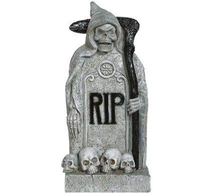 Lápide da Morte 19x10 cm