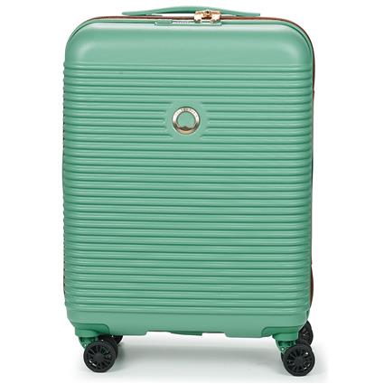 DELSEY PARIS  Mala rígida FREESTYLE 4DR CABINE 55CM SLIM  Verde Disponível em tamanho para senhora. Único.Bolsas > Mala rígida