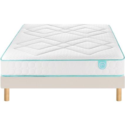 Conjunto. colchão em látex + sommier LE TOUT DELICAT, Merinos