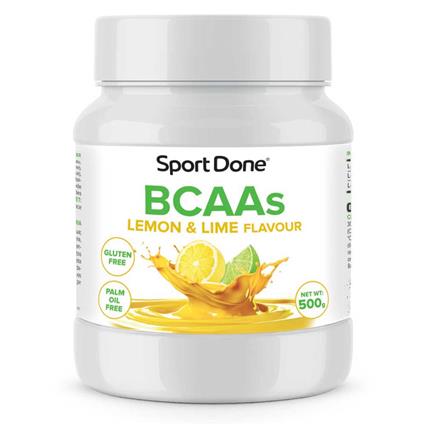Sportdone Aminoácidos Bcaas 500gr Lime And Lemon 500g