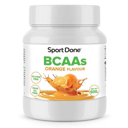 Sportdone Aminoácidos Bcaas 500gr Oarange 500g