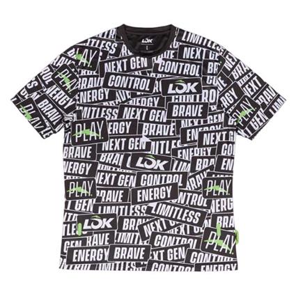 Lok Camiseta Sem Mangas Sticker Storm