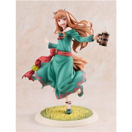 Claynel Estátua Spice And Wolf Pvc 1/7 Holo 10th Anniversary Ver 21 Cm