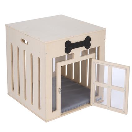 Jaula para cães Modern Living Indoor Borlänge - C 58,5 x L 58,5 x A 64 cm