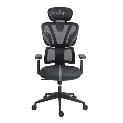 CADEIRA GAMING LOVIT WARRIOR BLACK/GREY