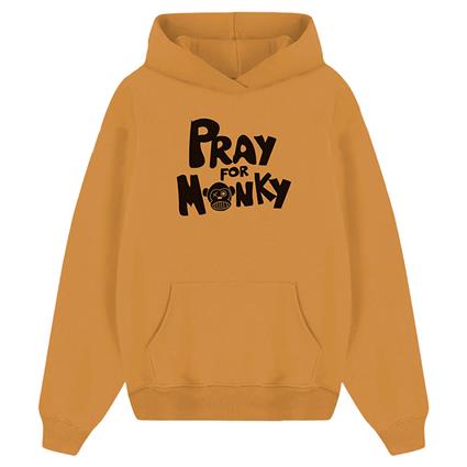 Loco Monky Moletom Com Capuz Pray For Monky