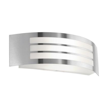 Candeeiro de parede exterior LEIROS CROMADO