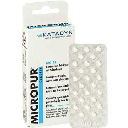 Katadyn Pastilhas Purificadoras De água Micropur Classic Mc 1t/100 Unidades