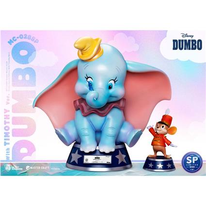 Beast Kingdom Toys Estátua Dumbo Master Craft Dumbo Special Edition With Timothy Version 32 Cm