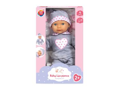 Boneco Bebé One Two Fun Chorão 38 Cm