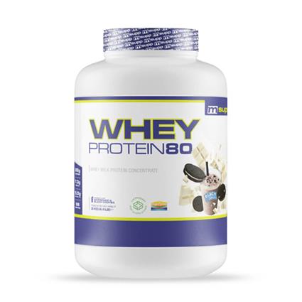 Mm Supplements Chocolate Branco/biscoitos Em Pó Whey Protein 80 2kg