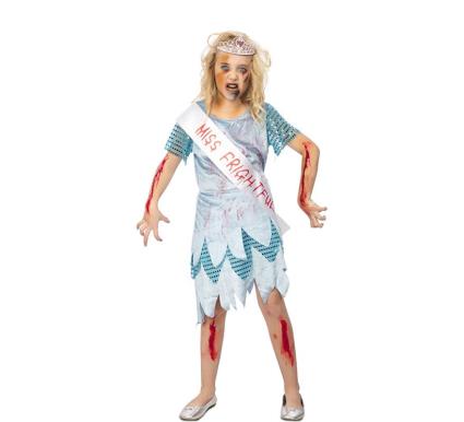 Euro Carnavales Fantasia De Menina Zumbi