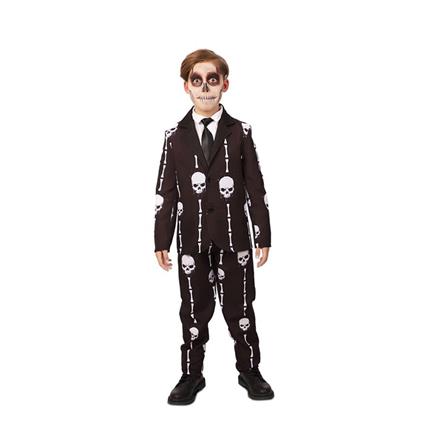 Euro Carnavales Fato De Criança Divertido De Caveiras E Ossos