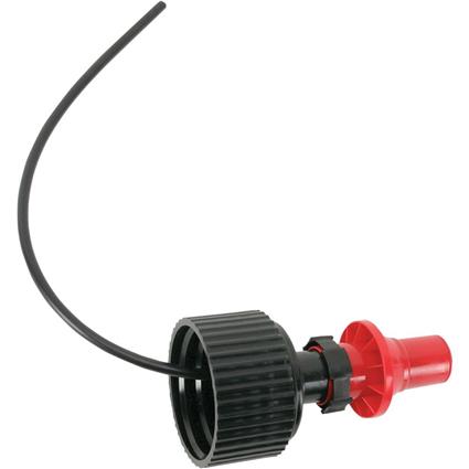 Tuff Jug Tampa Do Tanque De Combustível Spill Proof Extra Spout